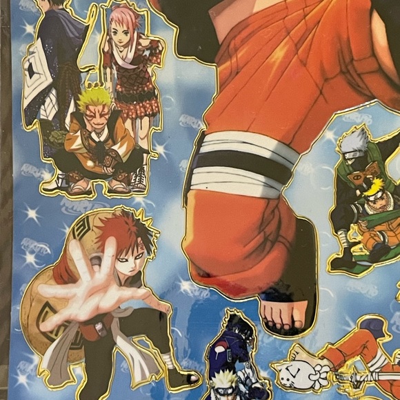 Naruto Sticker Sheet - Picture 3 of 5